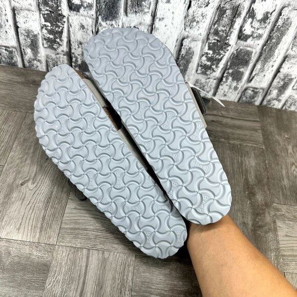 Birkenstock Siena Suede Leather Women size 11 Gray Slip On Sandals - Picture 7 of 7